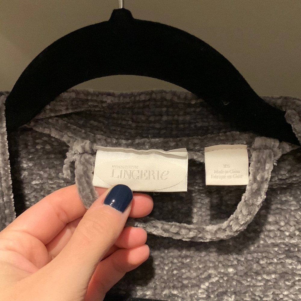 Gray robe